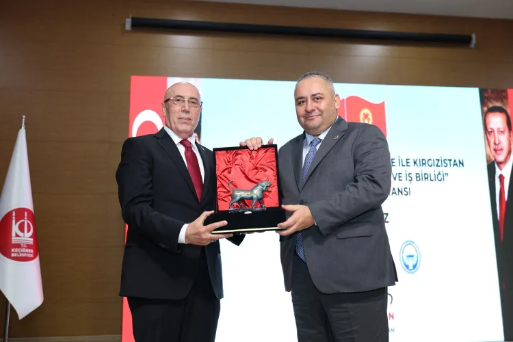 Türkiye-Kırgızistan dostluk ve iş birliği temellerine Keçiören takviyesi