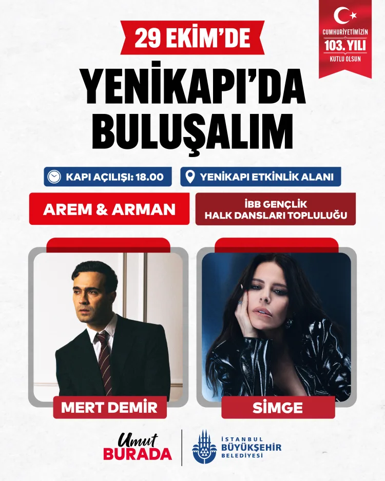 İstanbullular 29 Ekim'i coşkuyla kutlayacak