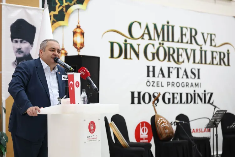 Camiler ve Din Görevlileri Haftası Etkinliğinde Birlik ve Manevi Değerler Öne Çıktı