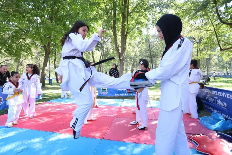 İnegöl’de Spor Şenliği Coşkusu: Çocuklar 17 Branşı Deneyimledi
