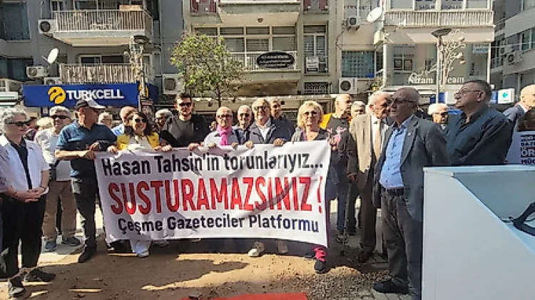İzmir’den basın özgürlüğüne halk desteği