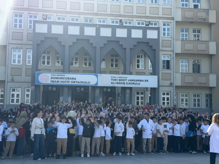 Bursa’da öğrencilere orman yangınları eğitimi