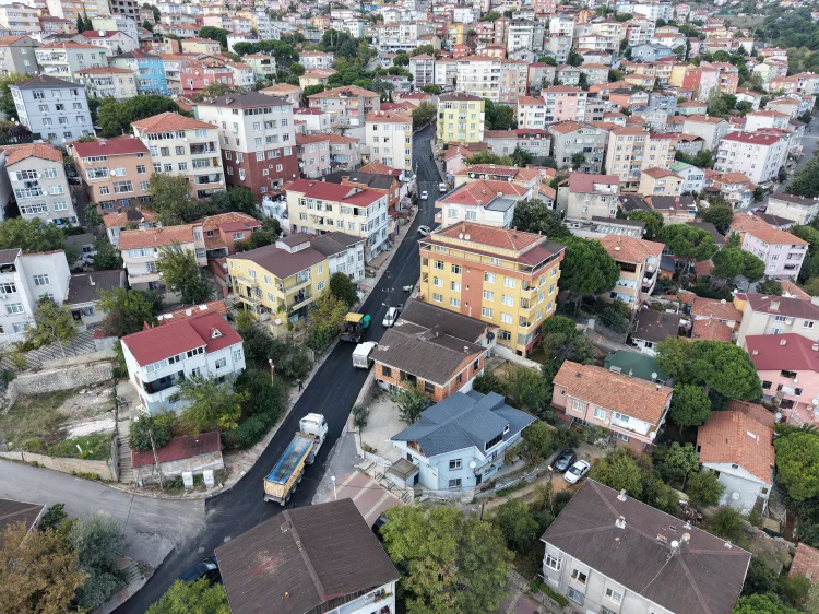 Maltepe’de asfalt seferberliği devam ediyor