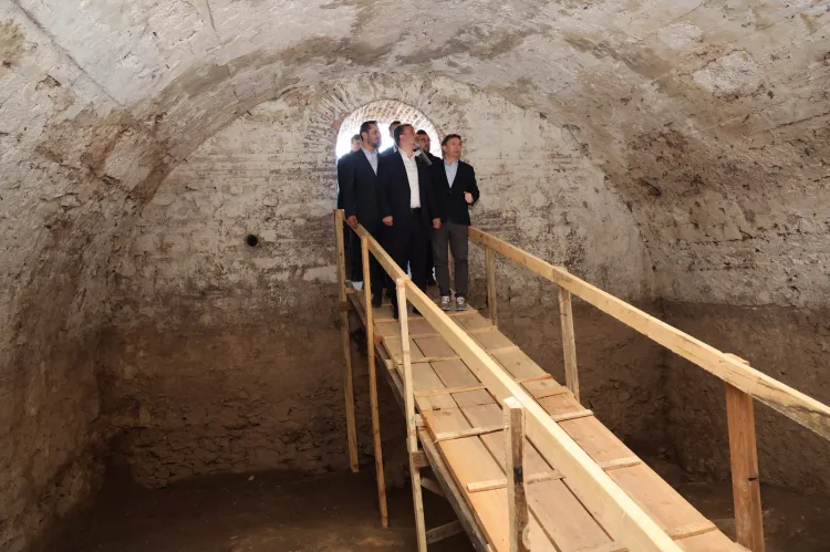 Bursa Tophane'de tarihi miras için yeni adım
