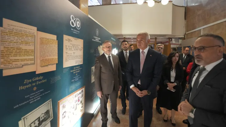 Ziya Gökalp'in fikrî mirası Milli Kütüphane'de