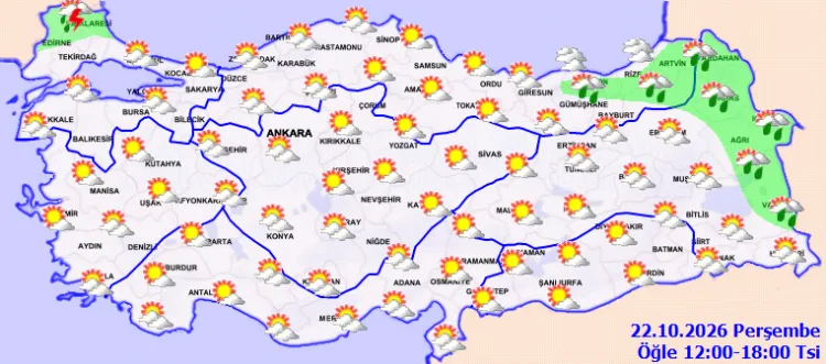 Bugün yurtta hava nasıl olacak? Meteoroloji son tahminlerini açıkladı