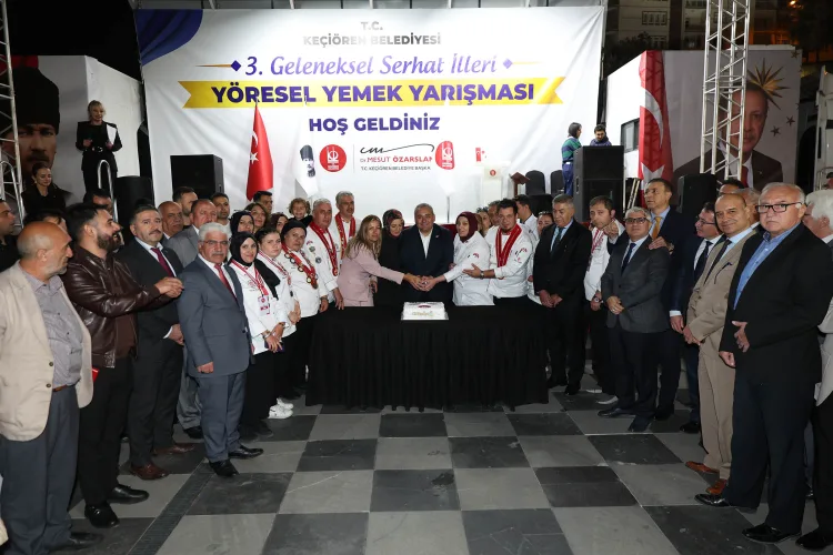 Keçiören’de yöresel lezzetler yarıştı, ödüller sahiplerini buldu