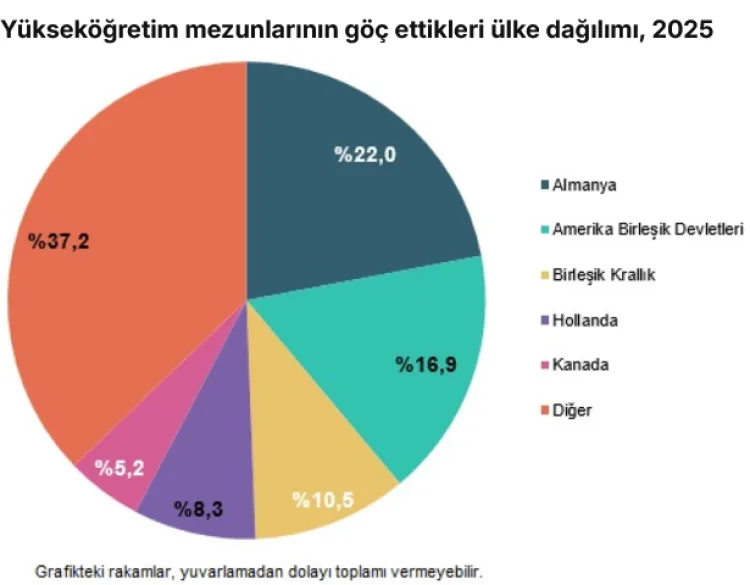 Beyin göçünde ilk sıra İstanbul’un... Mezunların yüzde 2,2’si yurt dışına gitti