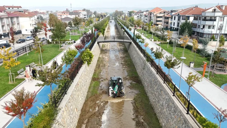 Bursa İnegöl'den yağış öncesi taşkınlara karşı önlem