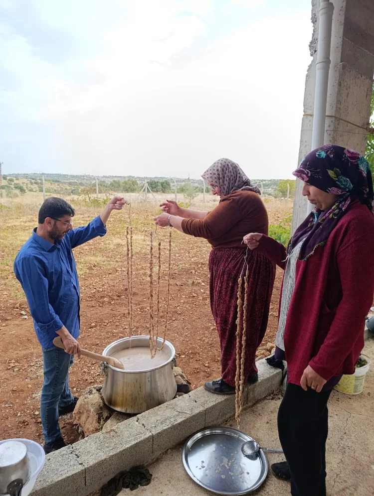 Mardin’de asırlık bağ bozumu heyecanı